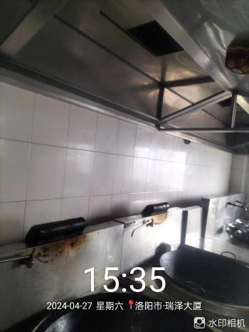洛阳大型厨房油烟机清洗-2024年04
